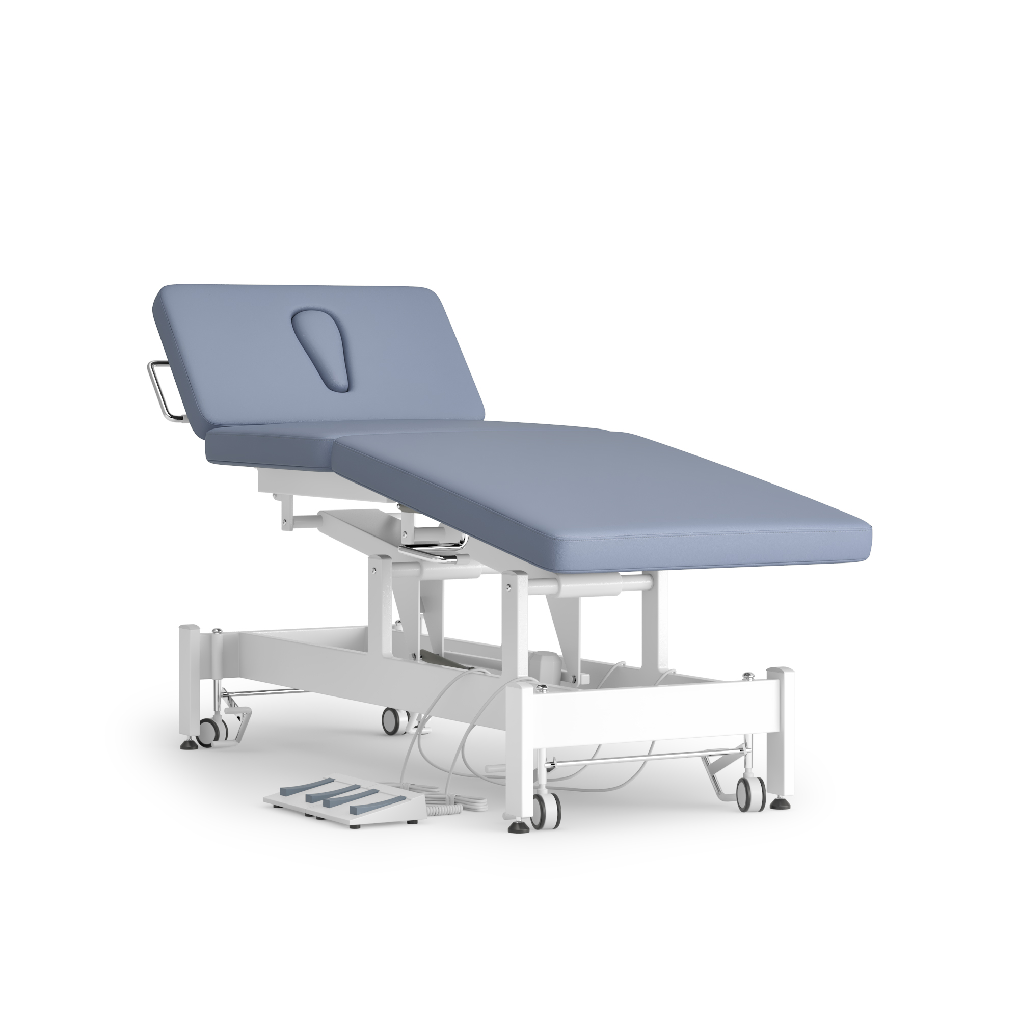 3 Section Medistar Electric Treatment Table - Raised Centre